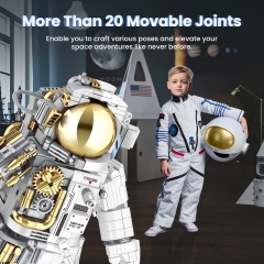 Stem Toy- Astronaut Golden